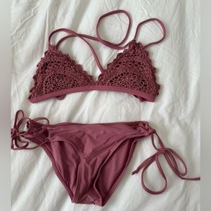 Mauve swim suit